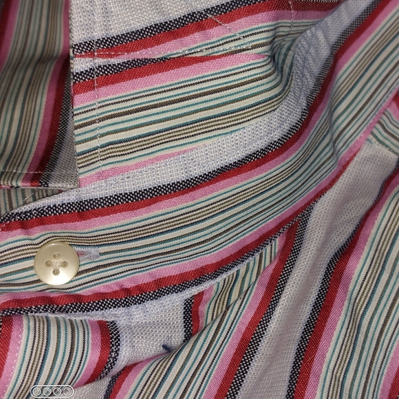 Mens Thomas Dean sz.L Button down shirt - Picture 6 of 6